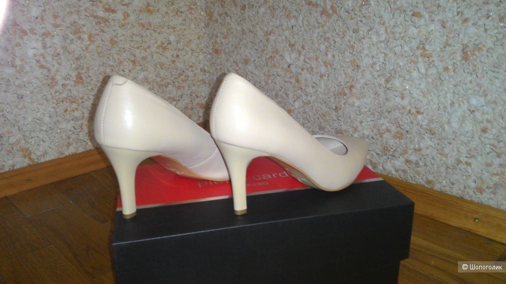 Туфли Pierre cardin Paris, 37 размер, цвет бежевый