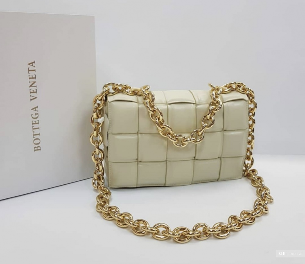 Сумка клатч Bottega veneta casette chain bag, 26/17