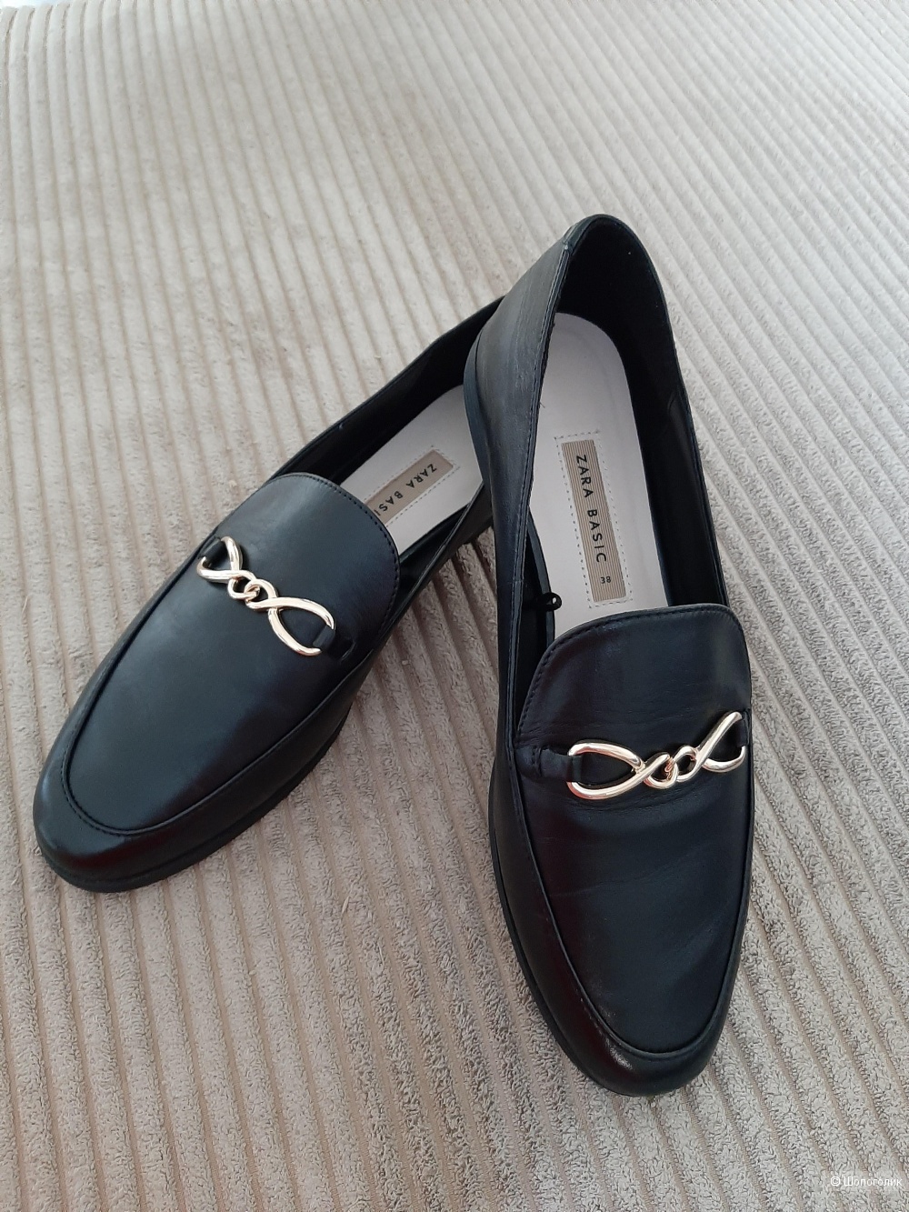 Лоферы Zara, размер 38