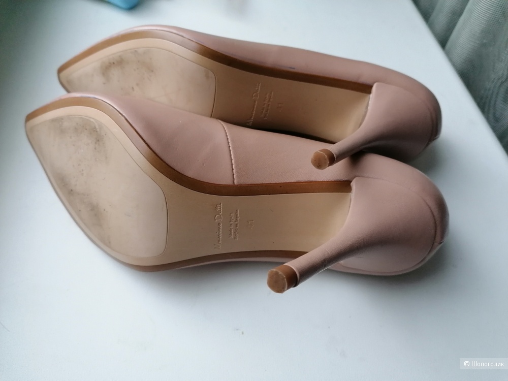 Кожаные туфли Massimo Dutti  40 размера