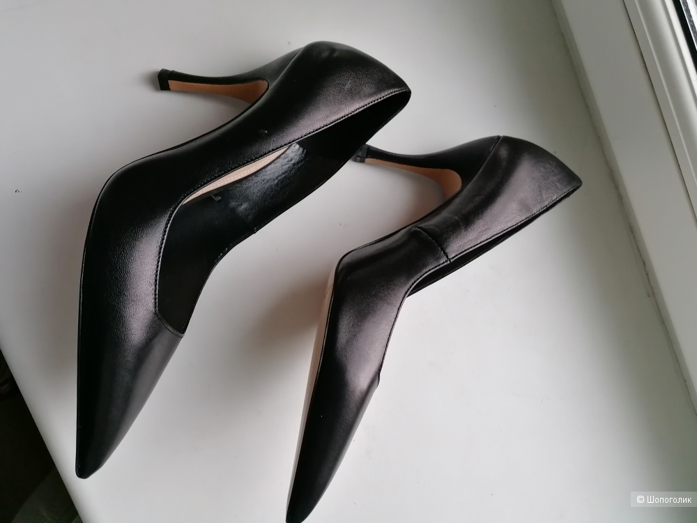 Кожаные туфли Massimo Dutti 40 размера