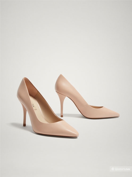 Кожаные туфли Massimo Dutti 40 размера