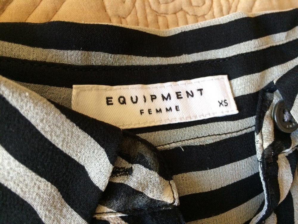 Шелковая блузка Equipment XS