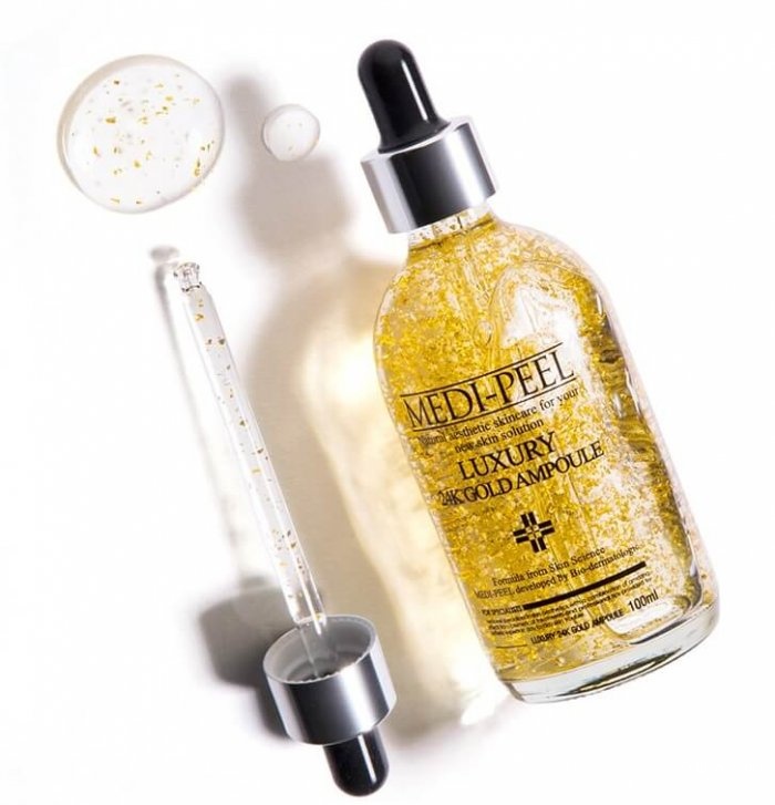 Ампула с золотом 24К для эластичности кожи MEDI-PEEL Luxury 24K Gold Ampoule