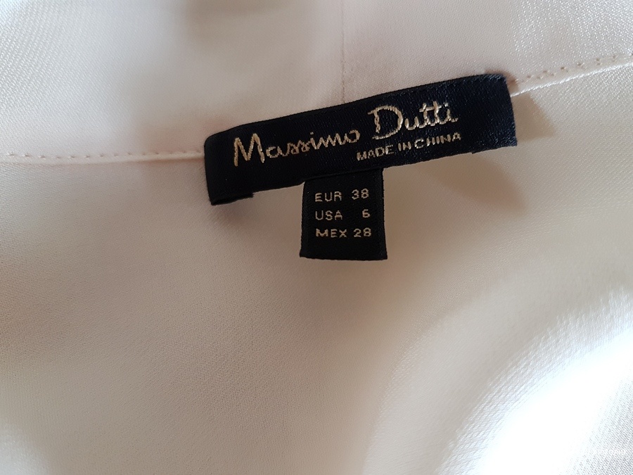 Рубашка Massimo Dutti 38 на 44-46-48