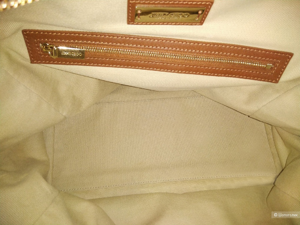 Сумка Jimmy Choo женская, - (Justine тоут), medium.