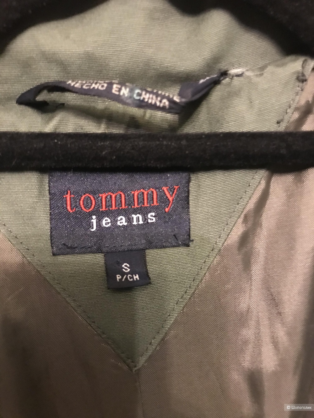 Плащ Tommy Jeans S