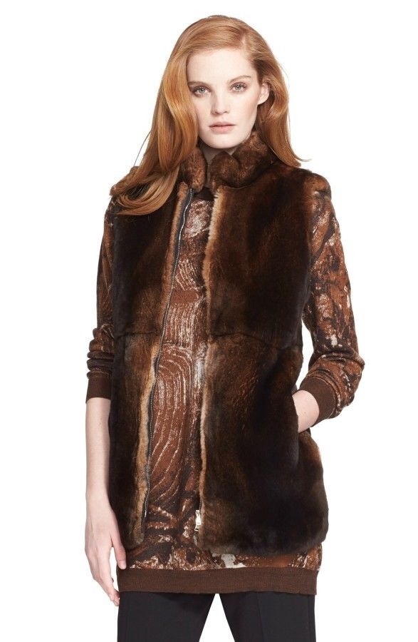 Жилет меховой MaxMara (outlet) XS
