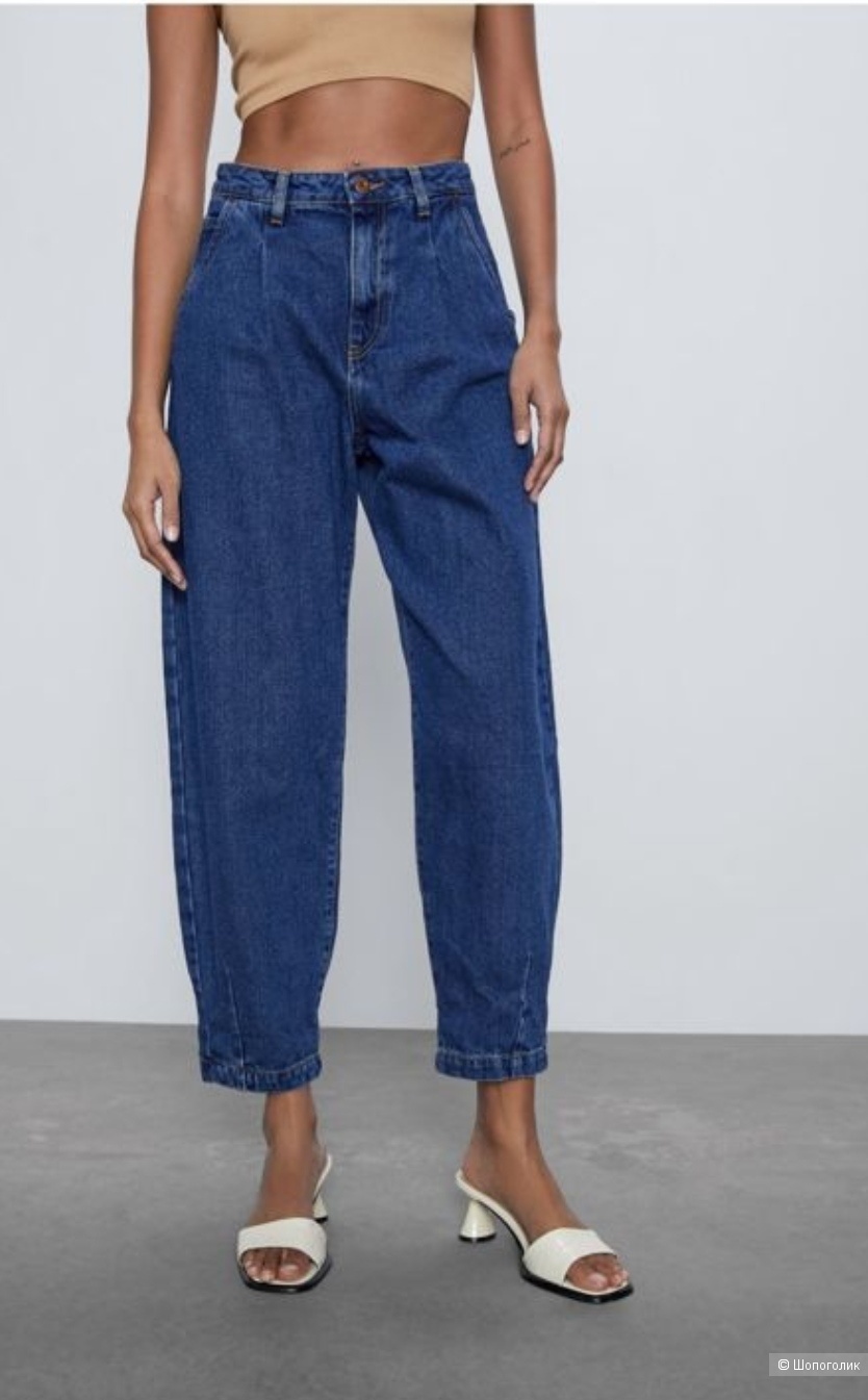 Джинсы слоучи Zara, разм.36