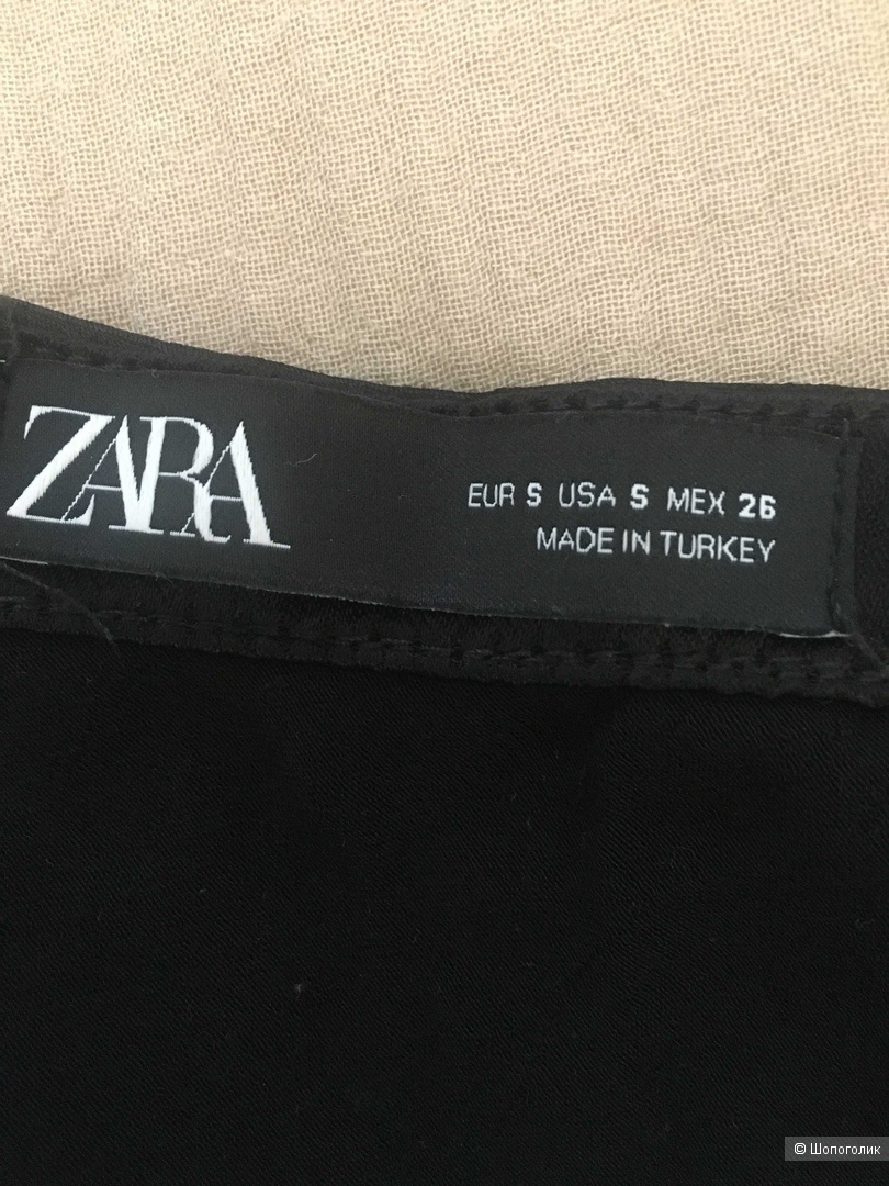 Сатиновая юбка Zara S