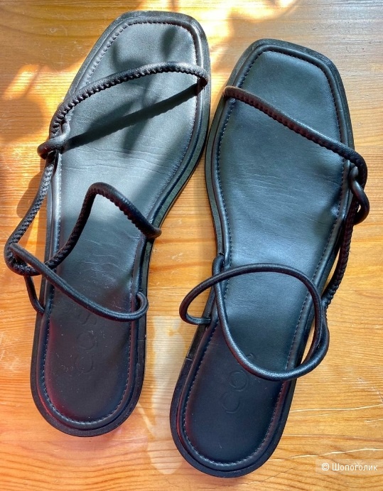 Кожаные сандалии COS, размер 39 EU