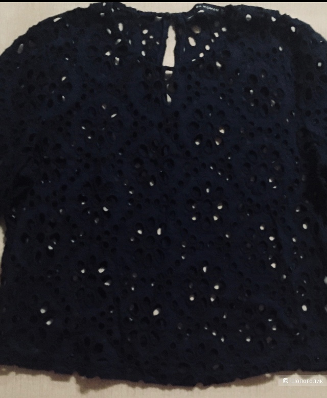Кружевной топ / блуза ришелье Zara размер S