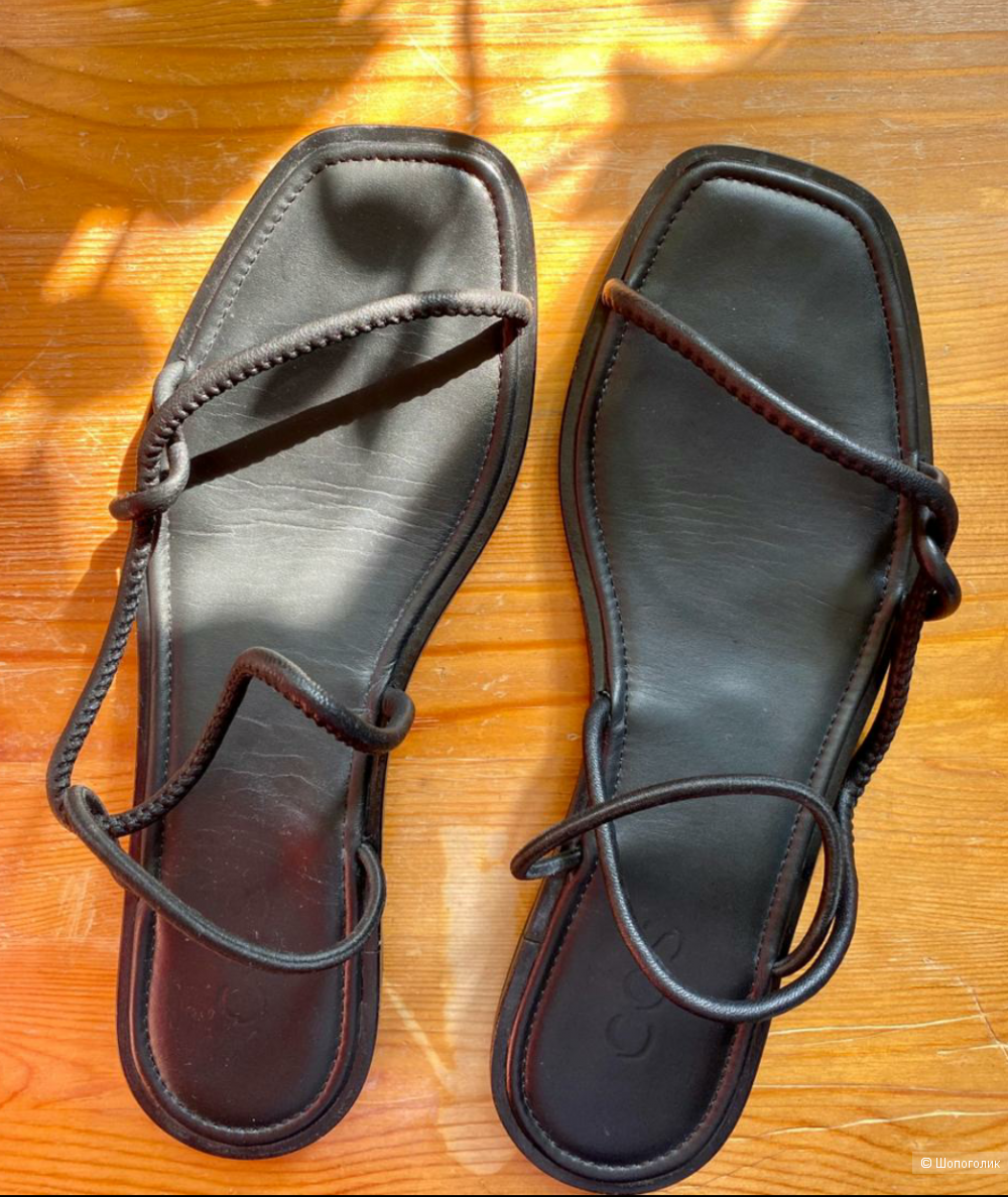 Кожаные сандалии COS, размер 39 EU