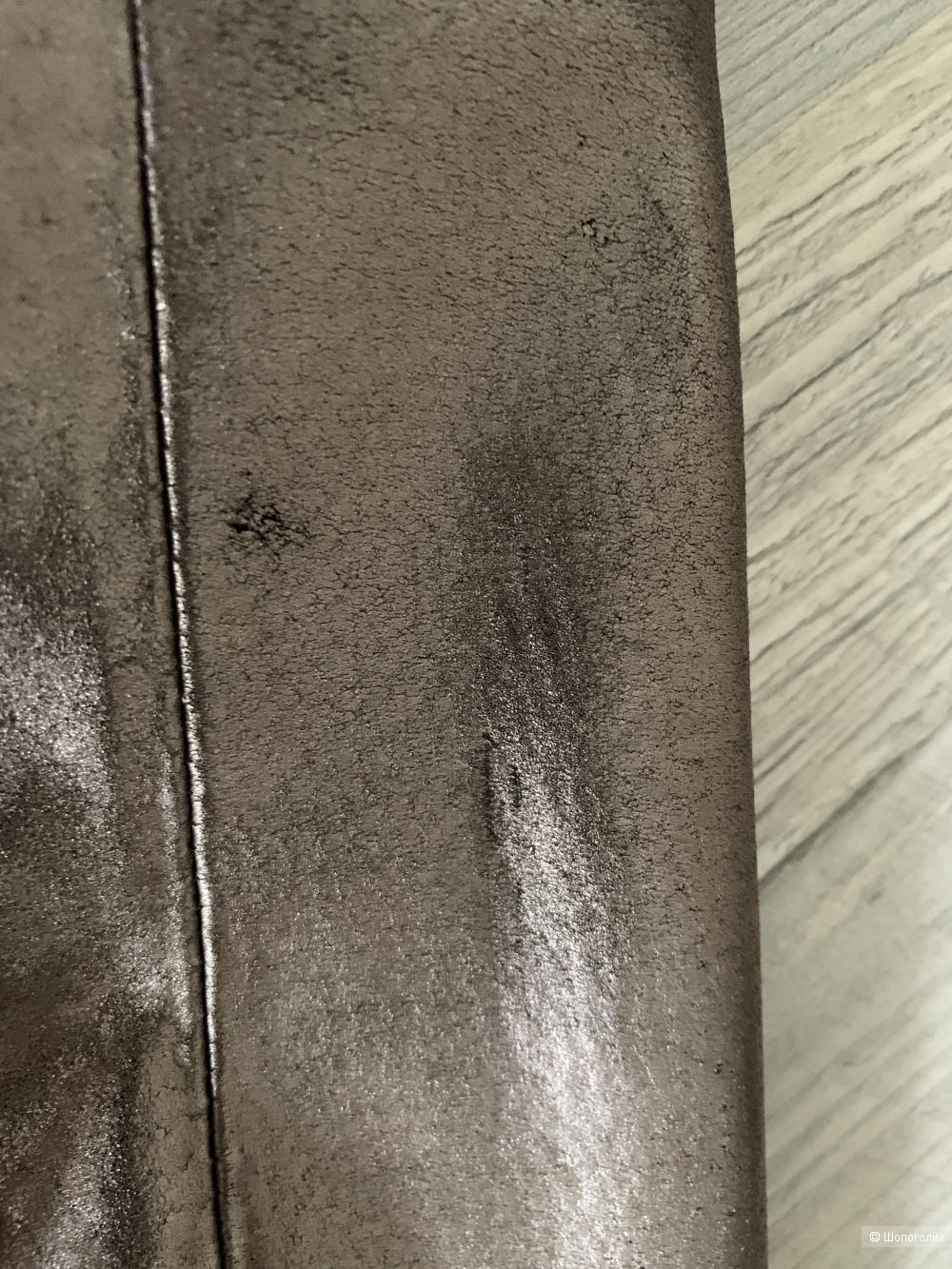 Кожаная куртка Zara Woman, р.40