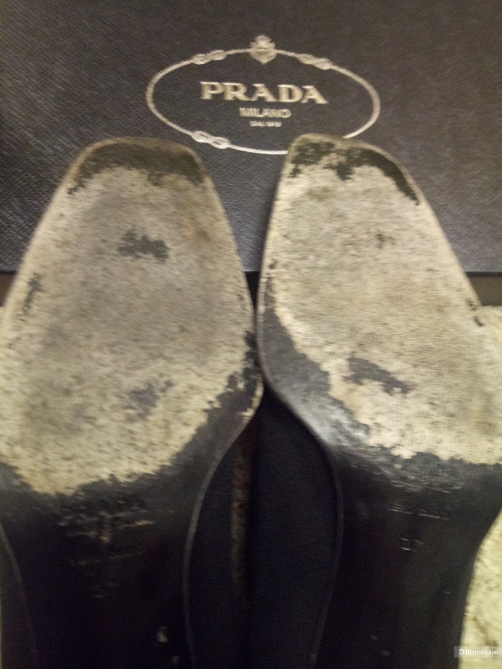 Туфли PRADA, маркировка 37