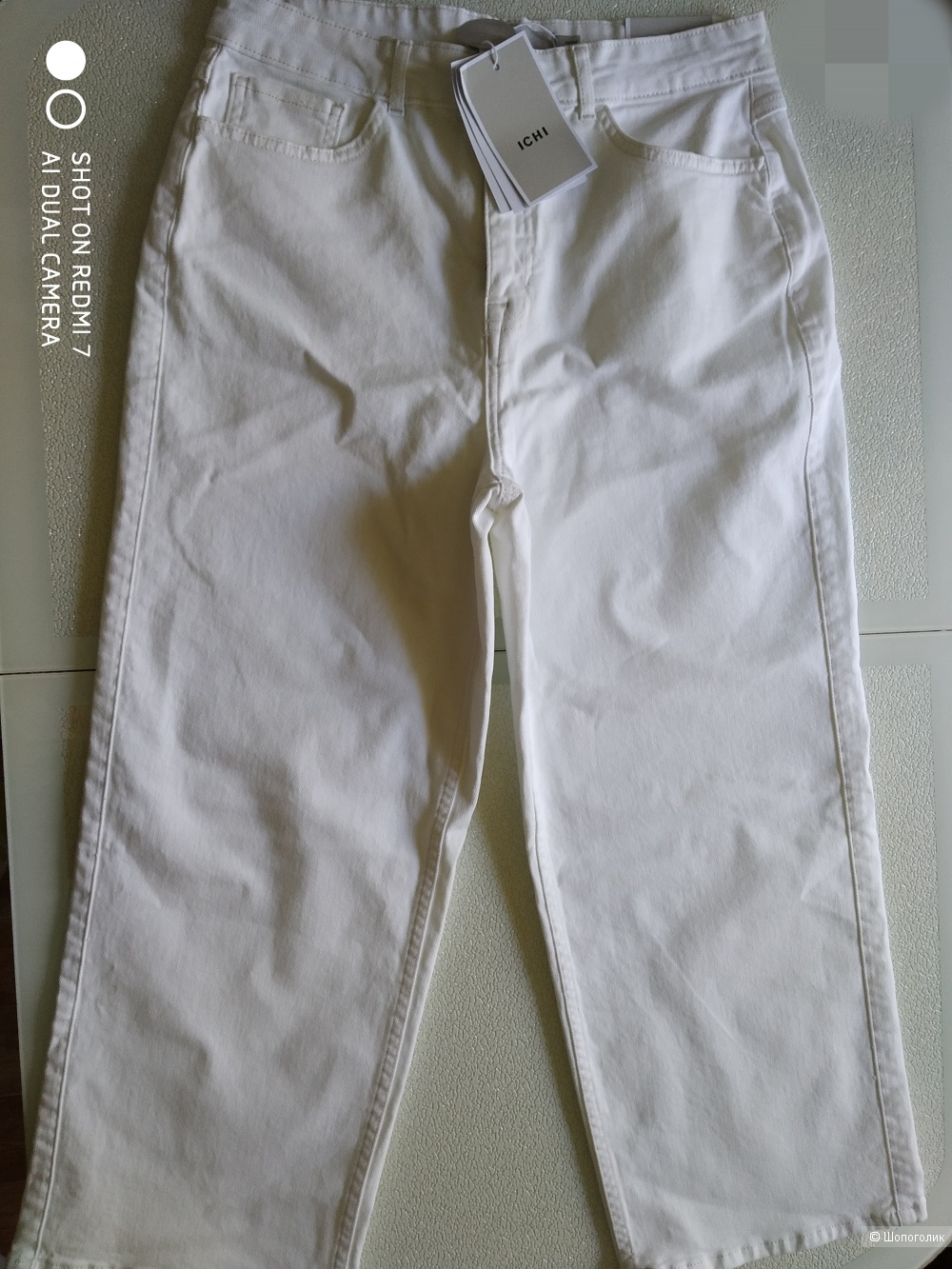 Сет джинсы ichi блузка numph размер 46/48