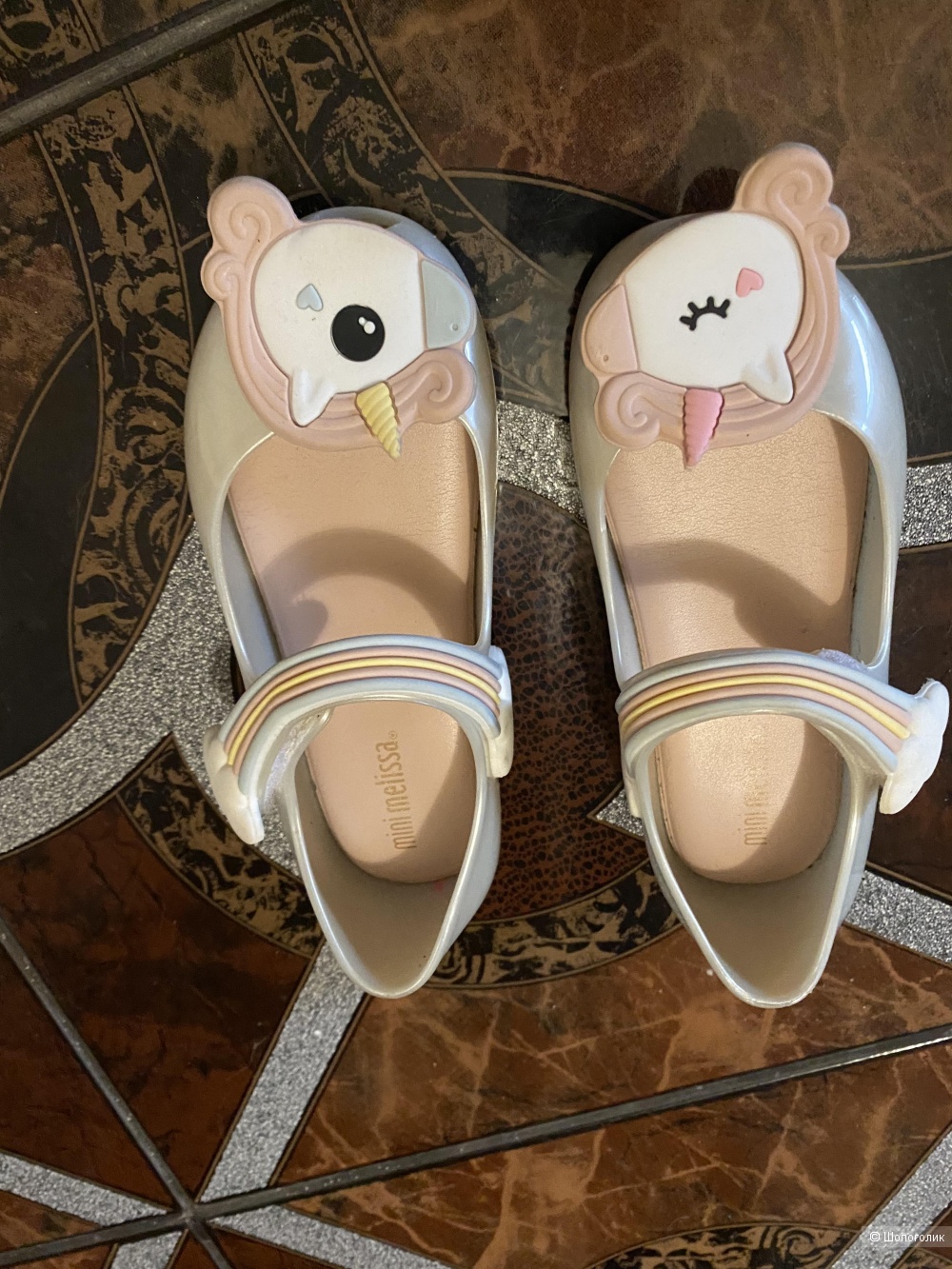 Туфли Mini Melissa единороги, размер 25/26