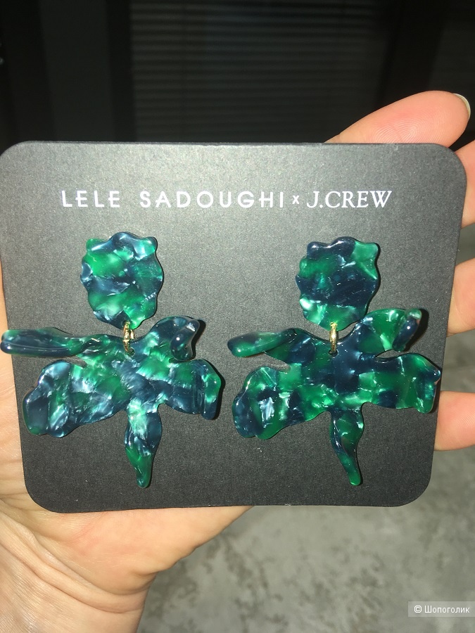 Серьги Lele Sadoughi x J Crew