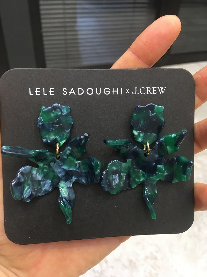 Серьги Lele Sadoughi x J Crew