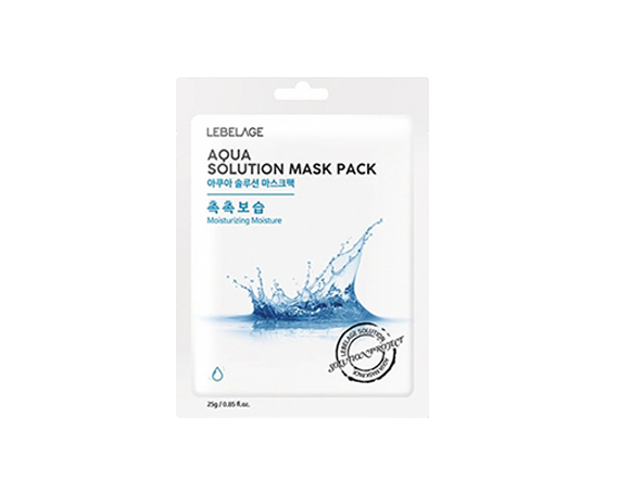 Lebelage Маска тканевая Aqua solution mask Интенсивно увлажняющая