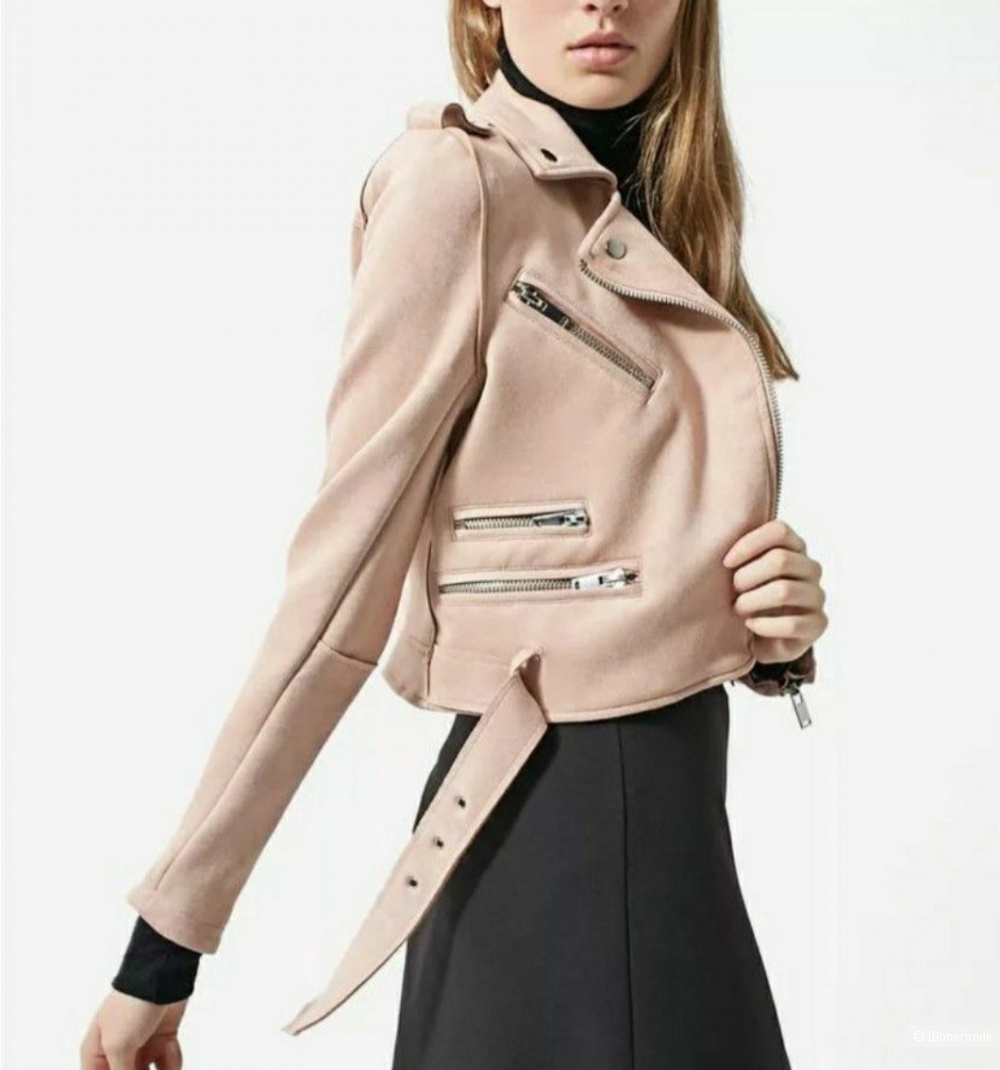 Замшевая куртка Zara, M