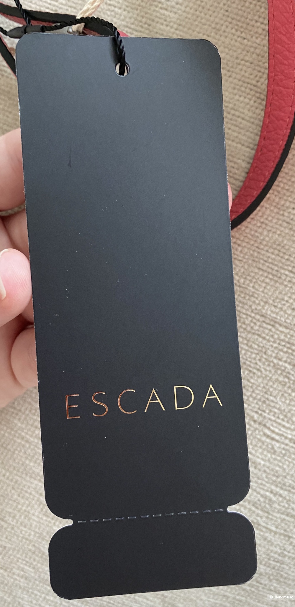 Новая розовая сумка Escada