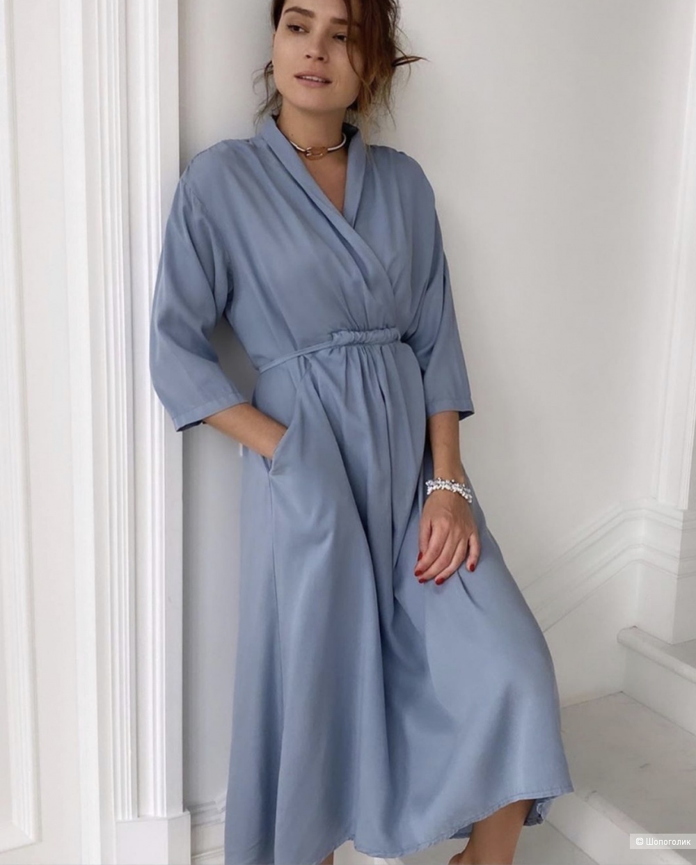 Платье с поясом Stella Milani, 44-50