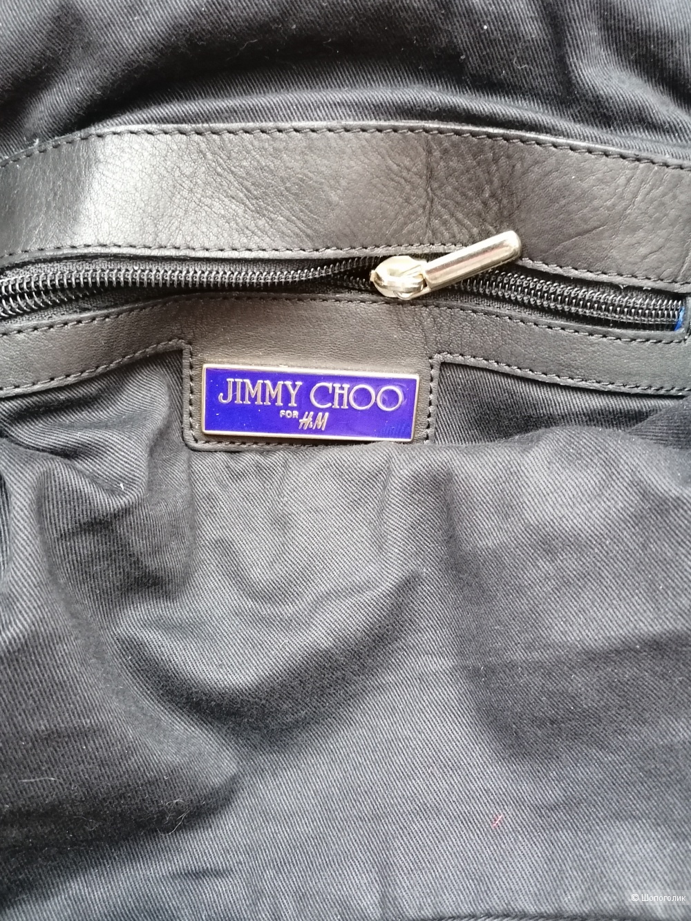 Кожаная сумка Jimmy Choo for H&m