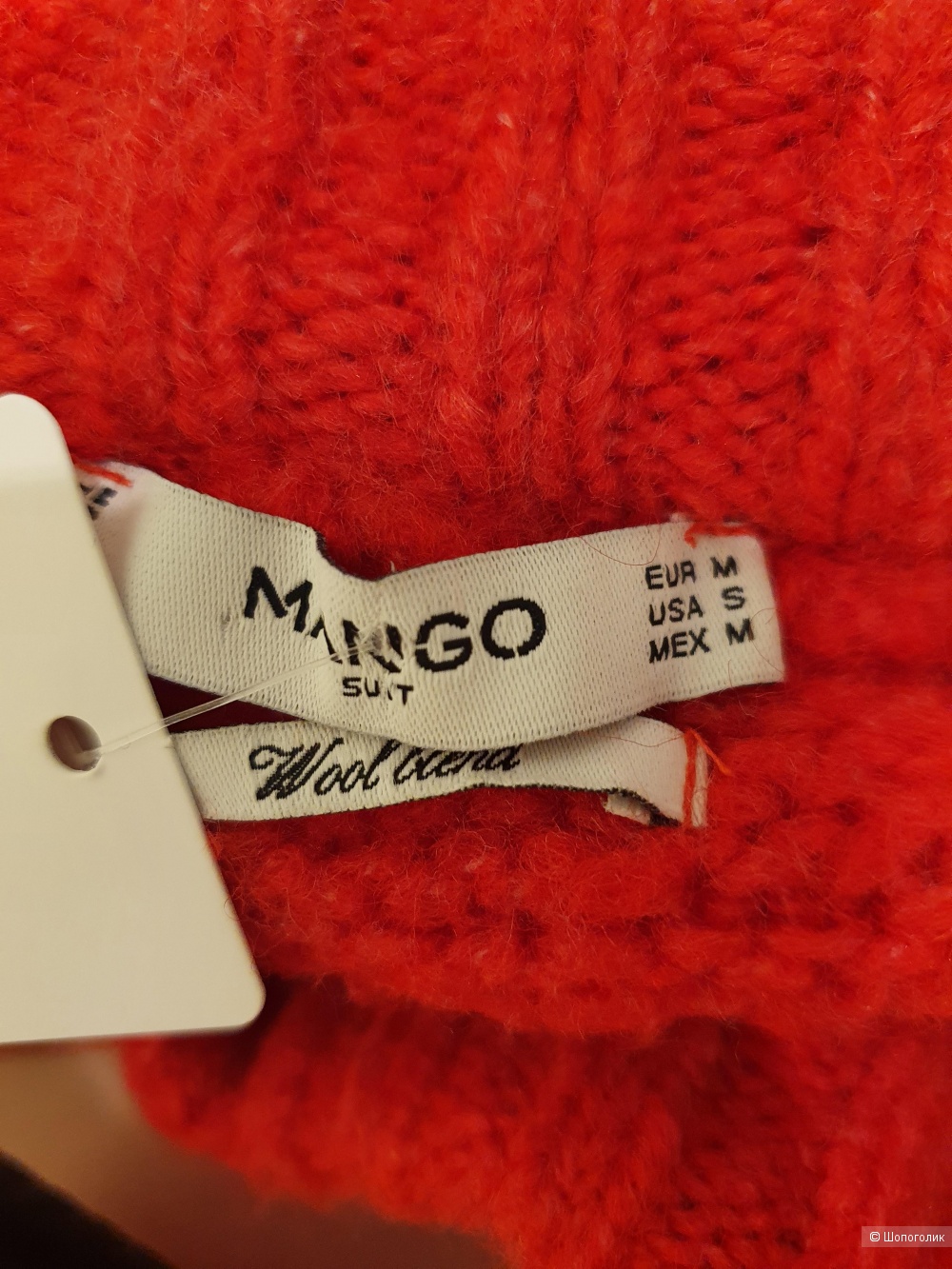 Джемпер с шерстью MANGO, размер М