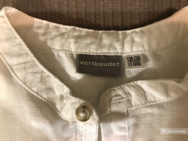 Рубашка детская  на  10-11  лет  Verbaudet