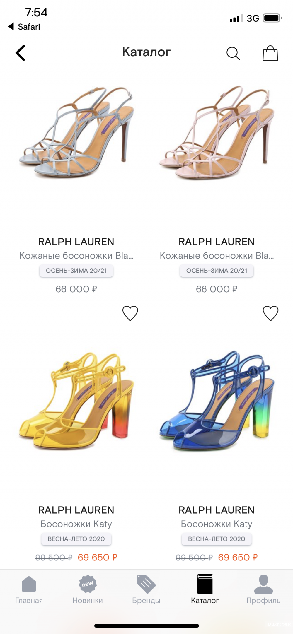 Босоножки Ralph Lauren Collection 37