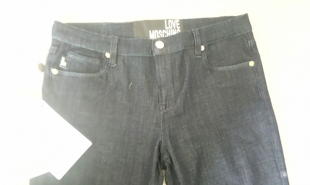 Джинсовые брюки LOVE MOSCHINO размер 28