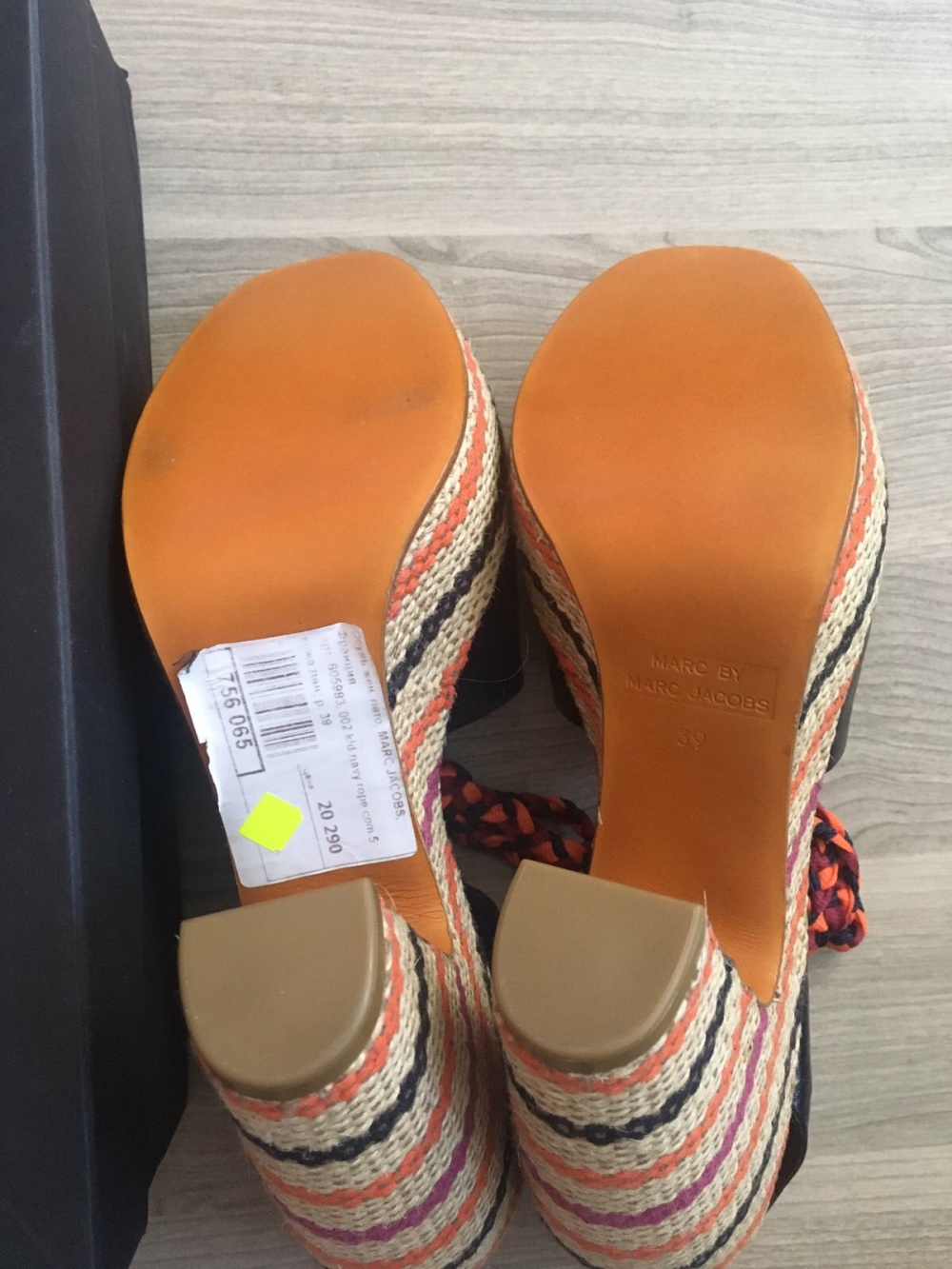 Босоножки Marc by Marc Jacobs, 39 размер