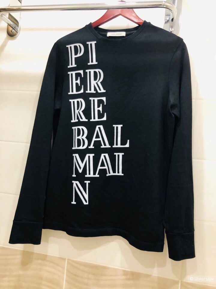 Толстовка с логотипом Pierre Balmain. Размер S-M.