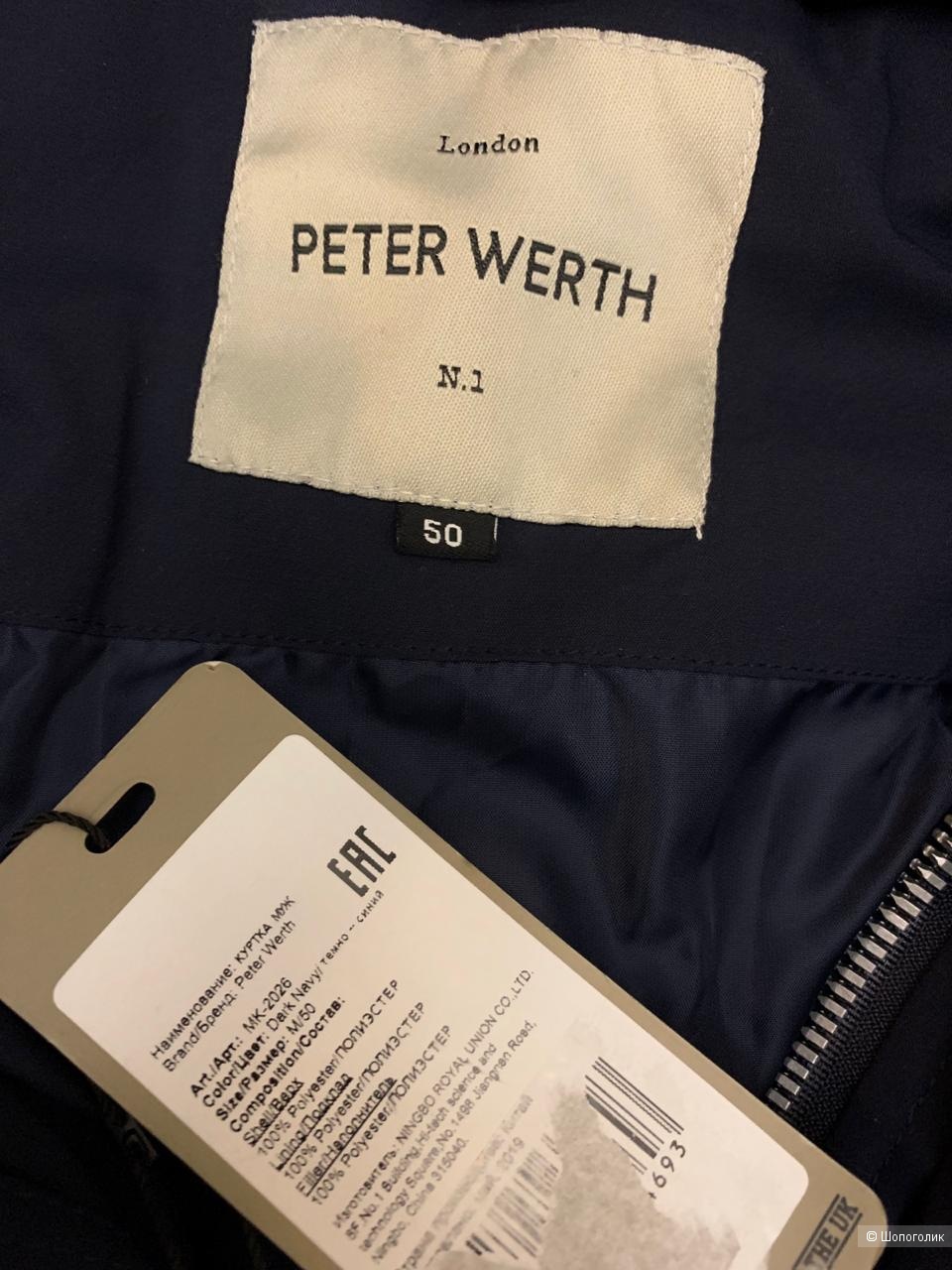 Peter werth пуховик 50