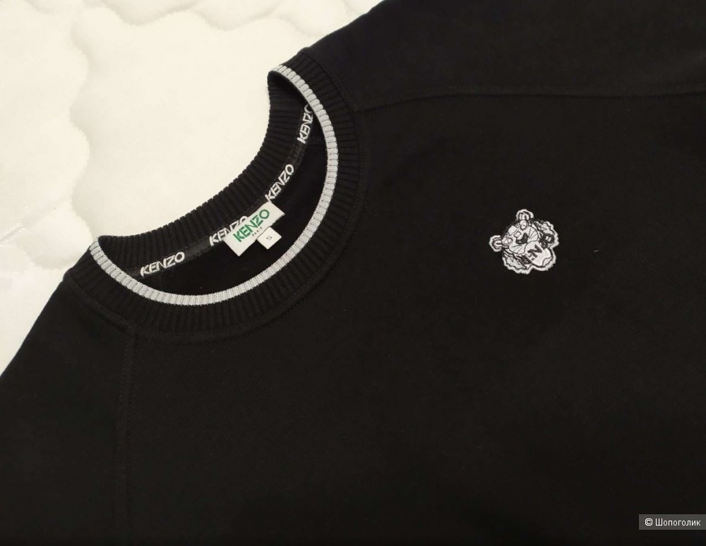 Kenzo толстовка с нашивкой 'Tiger' р.S