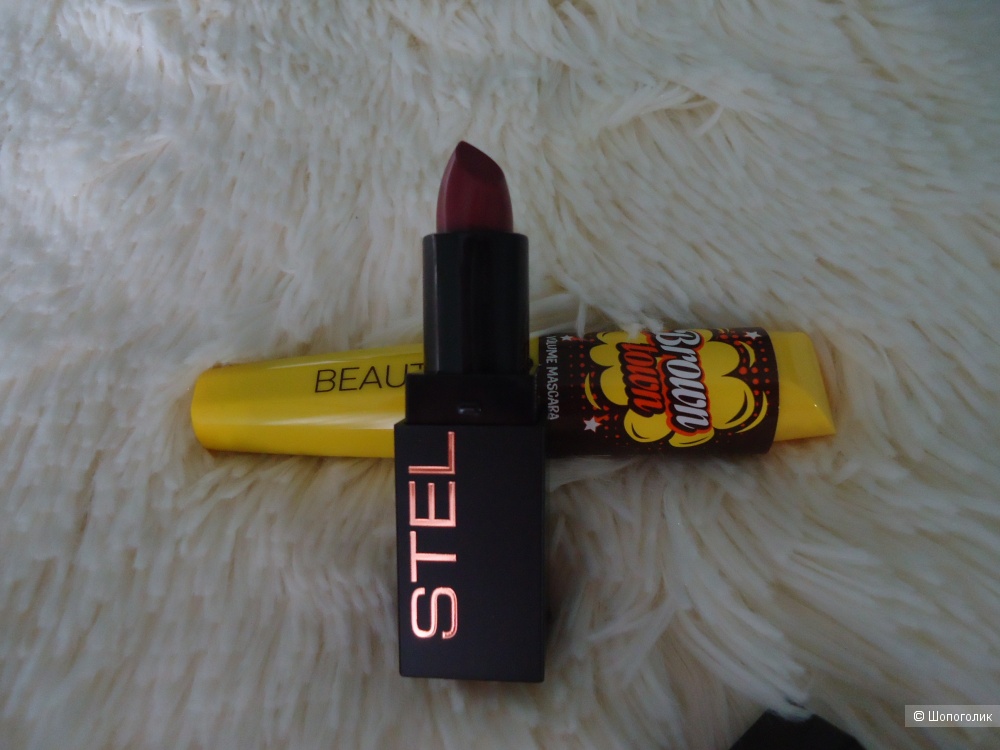 Тушь Beauty Bomb + помада Stellary