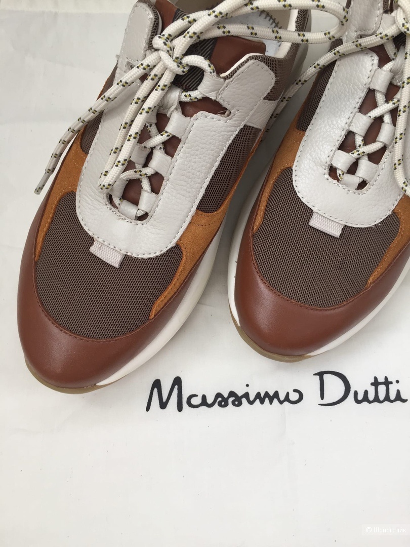 Кроссовки кожаные от Massimo Dutti в 38 размере