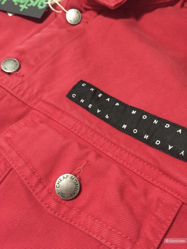 Джинсовый  пиджак Cheap Monday размер  L