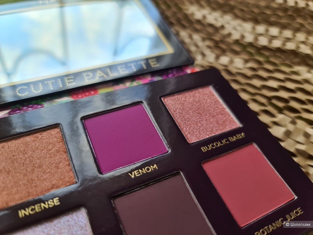 Палетка теней Nabla Cutie Collection Palette Wild Berry