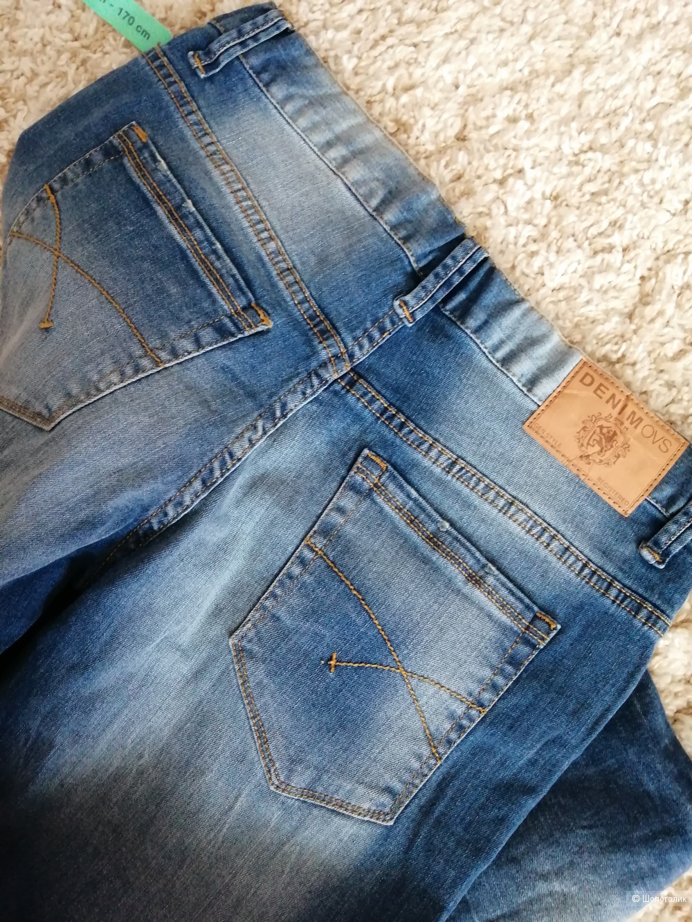 Сет из 3 вещей(лонг, футболка и джинсы) OVS, размер 13-14лет(рост 162-170)
