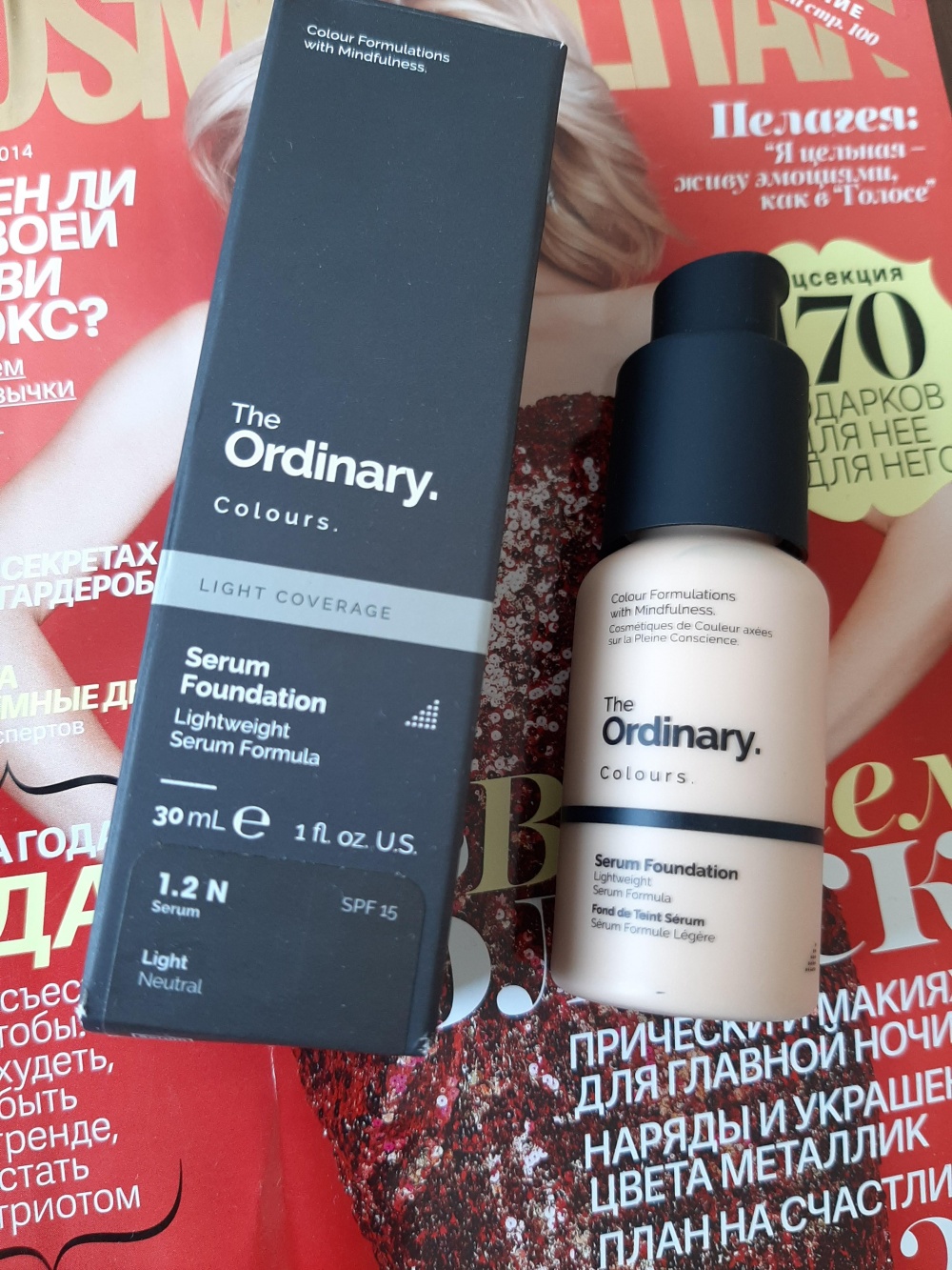 Тональный крем The ORDINARY Serum Foundation 30 ml