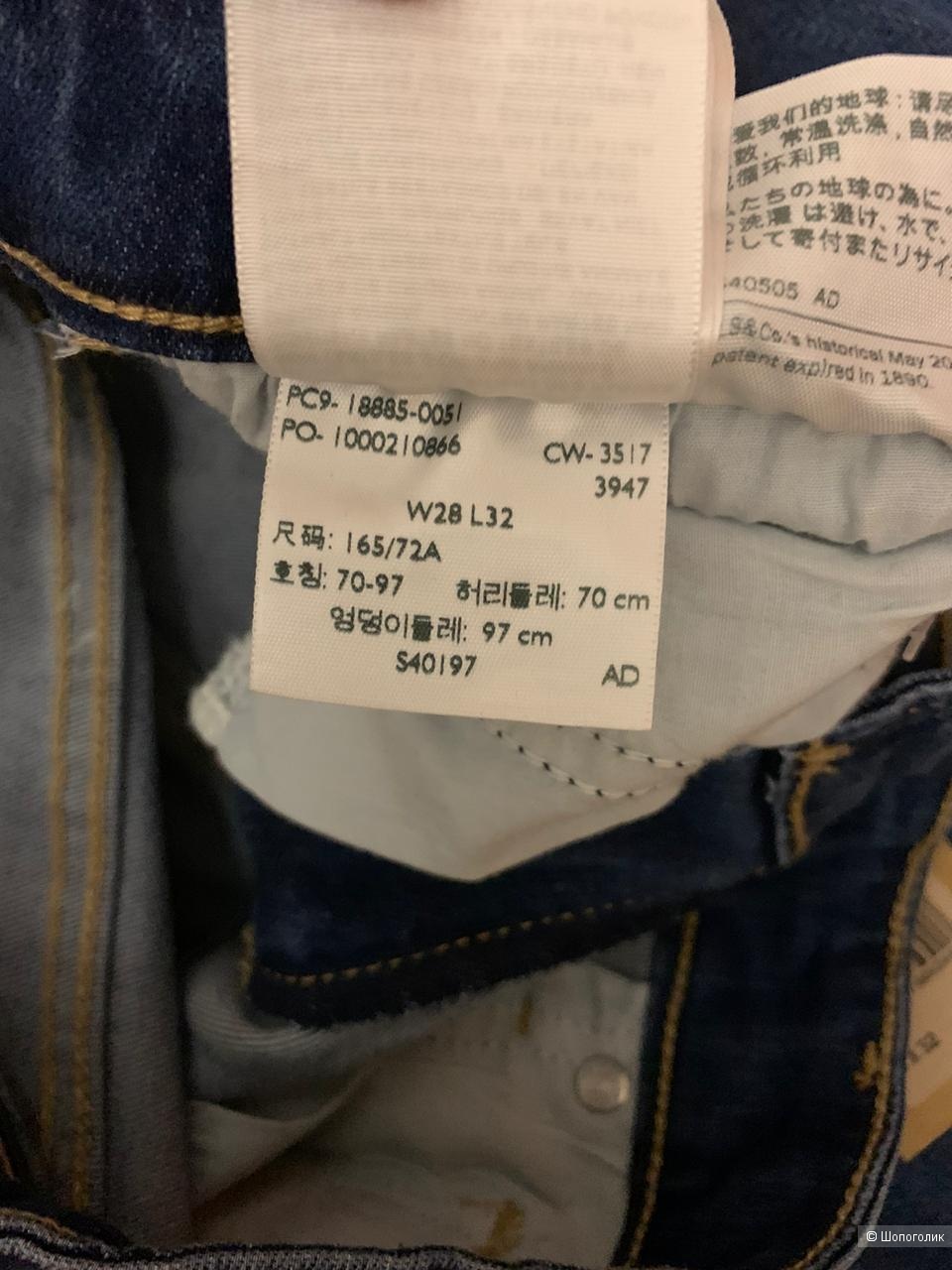 Levi’s джинсы 28