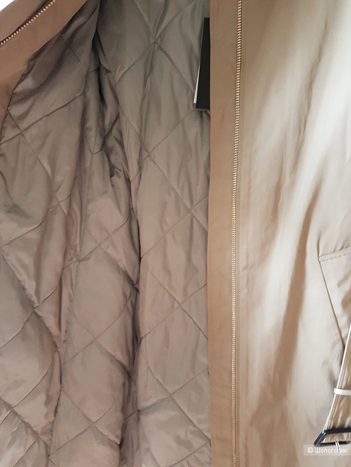 Стеганый тренч Massimo Dutti S