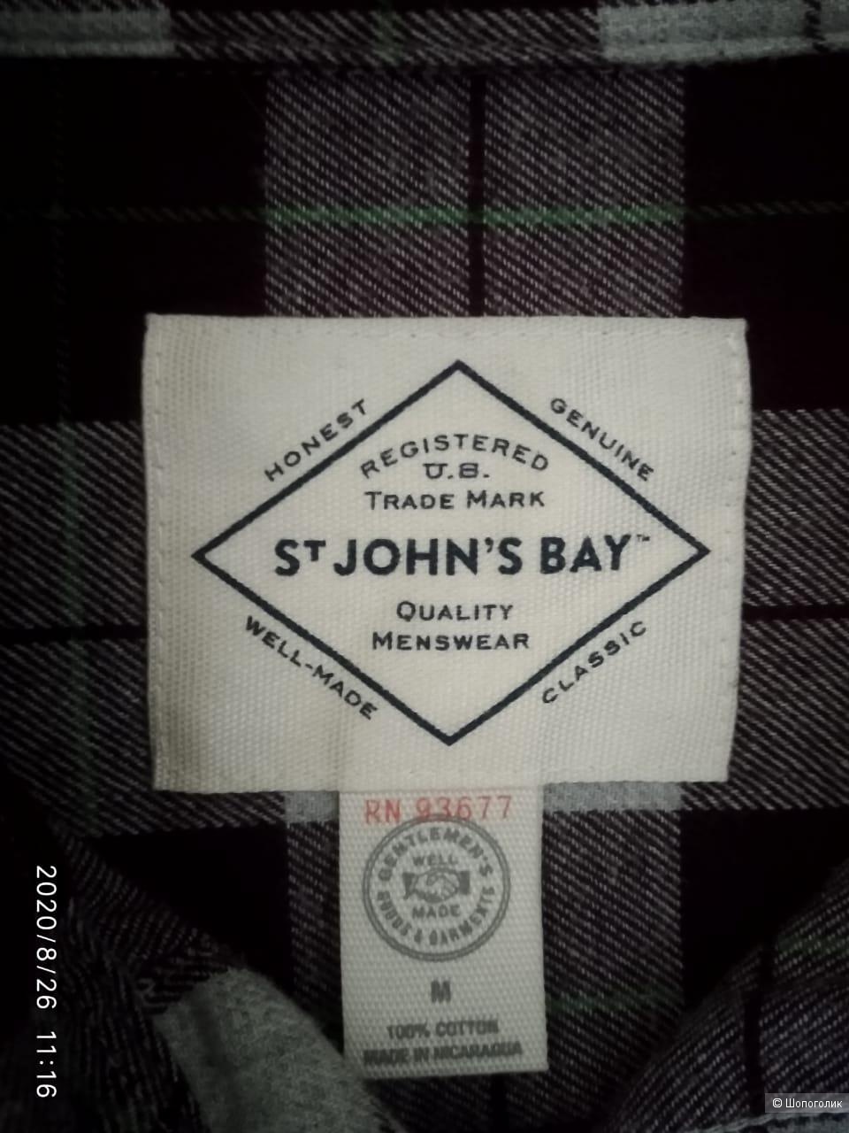 Рубашка St John's Bay, размер М