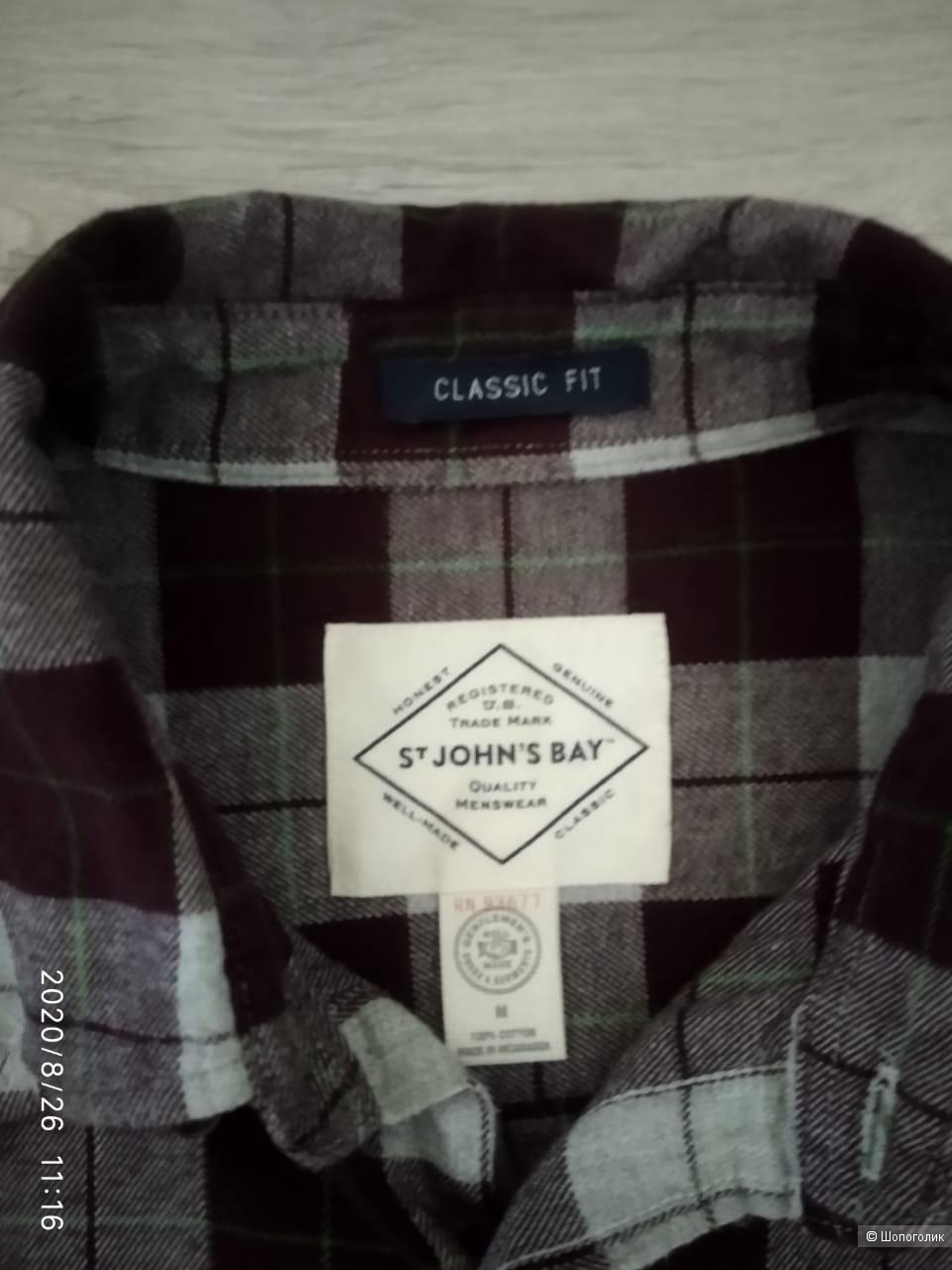 Рубашка St John's Bay, размер М