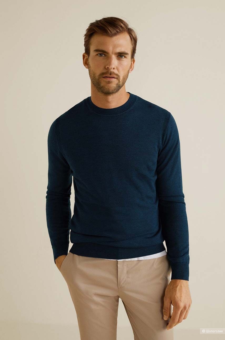 Новый мужской пуловер mango, размер xl
