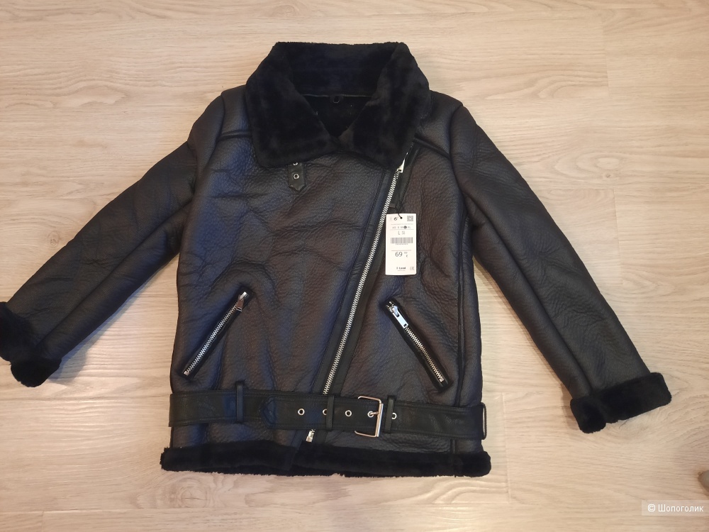 Зимняя куртка-косуха ZARA, размер 44-46