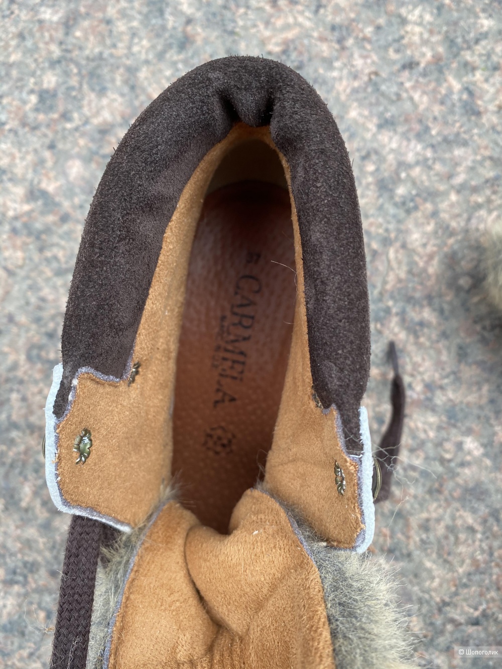 Кожаные ботинки Carmela, pp 37