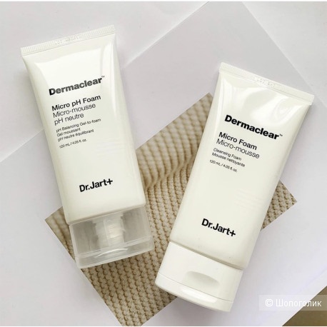 Гель-пенка для умывания Dr.Jart+ Dermaclear Micro pH Foam Micro-Mousse pH Neutre Balancing Gel-to-foam